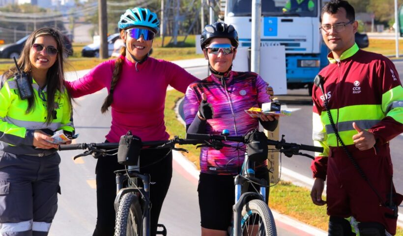 CCR Promove campanha de conscientização para ciclistas em São José