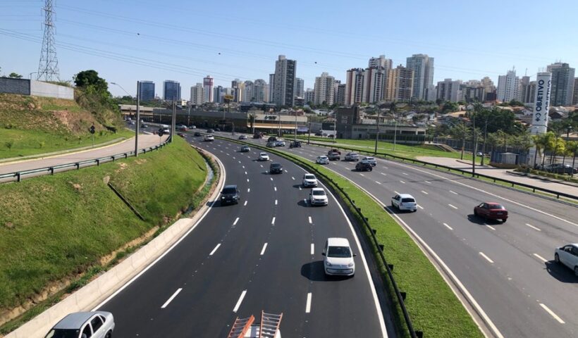 SJC: Construção de rampa interdita faixa do Anel Viário a partir de hoje (13)