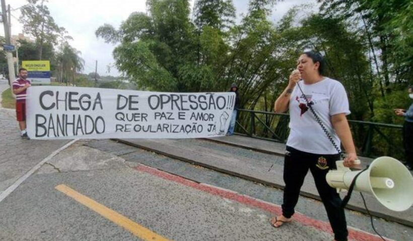 Moradores do Banhado, em SJC fazem passeata e abaixo-assinado hoje (19)