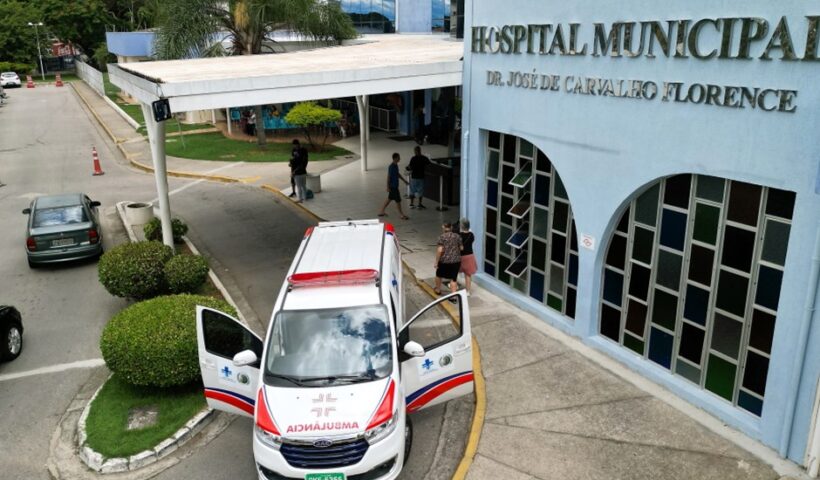 Hospital Municipal de SJC testa a 1ª ambulância elétrica da região