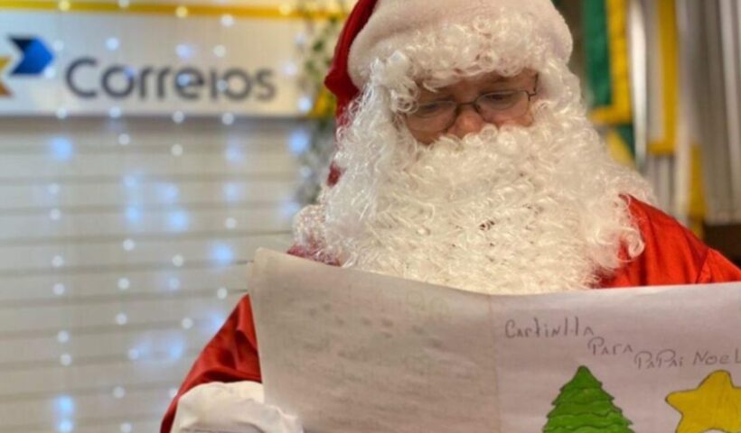 Papai Noel dos Correios amplia prazo para entrega de presentes