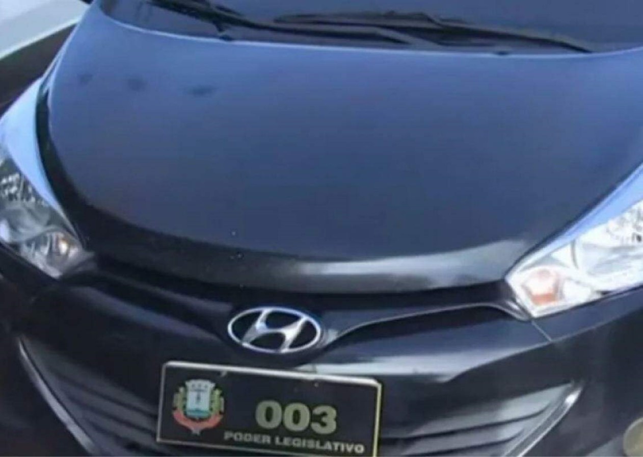 Motorista da Câmara de Aparecida é preso com drogas em carro oficial