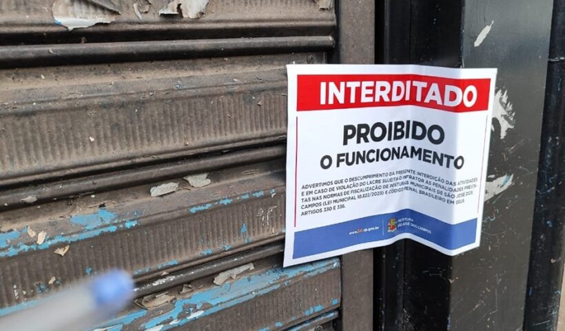 Fiscalização interdita adega irregular na região central