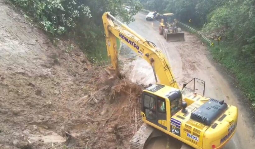 Após uma semana, Rodovia Oswaldo Cruz é liberada para o tráfego