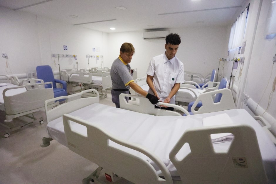 Hospital de Retaguarda é reaberto para internações em SJC