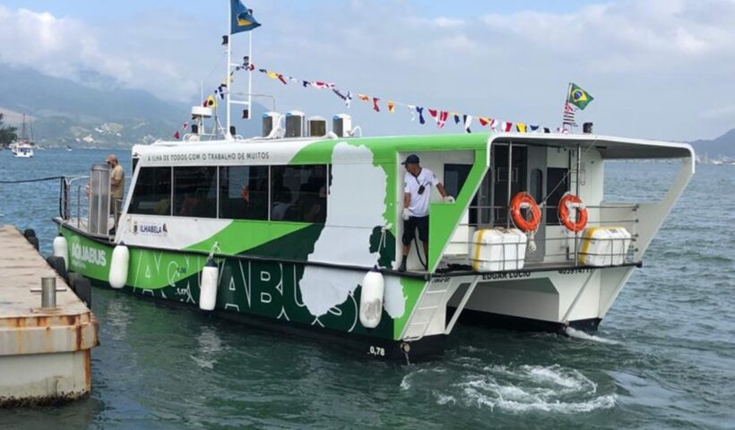 Aquabus de Ilhabela inicia operação nesta quinta-feira (30)
