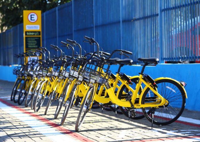 Bikes são integradas ao transporte público de São José
