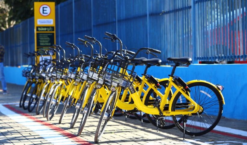Bikes são integradas ao transporte público de São José