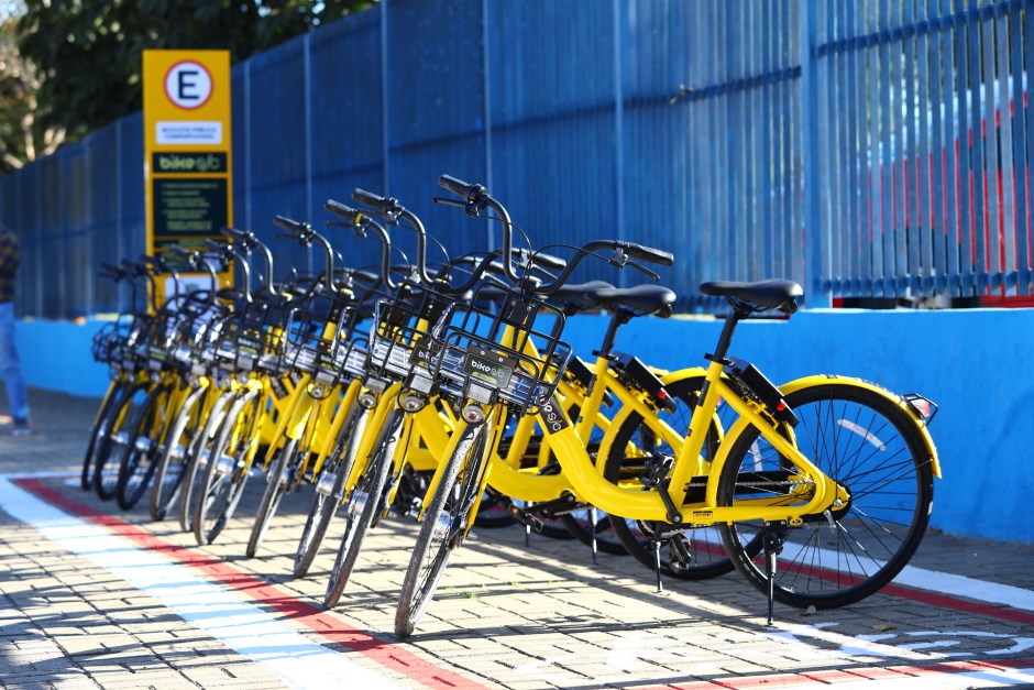Bicicletas são integradas ao transporte público de São José