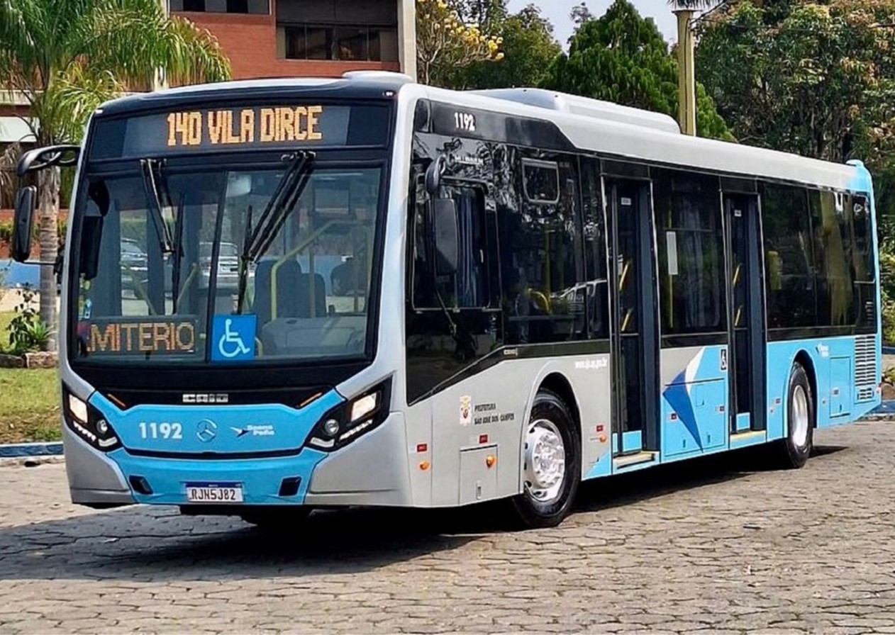 Nova frota de ônibus inicia operação em São José dos Campos
