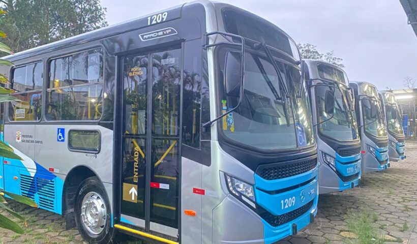 São José dos Campos renova frota do transporte público