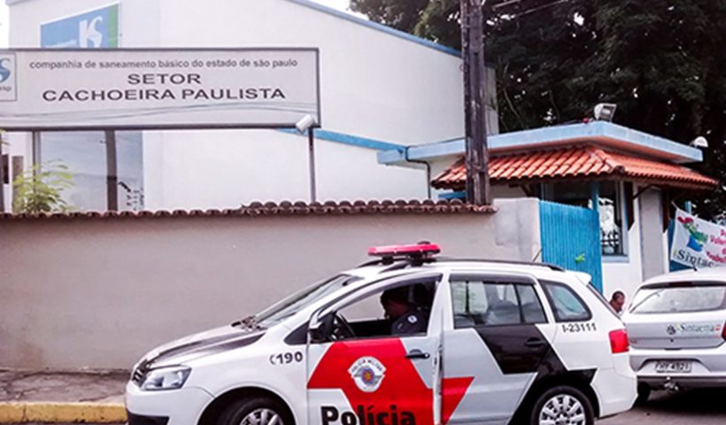 Criminosos roubam unidade da Sabesp em Cachoeira Paulista