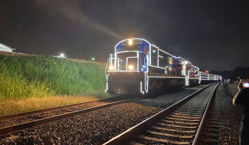 Natal de Guaratinguetá terá cantata e trem iluminado na estação ferroviária