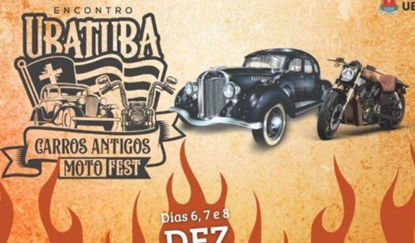 Ubatuba tem Encontro de Carros Antigos neste final de semana