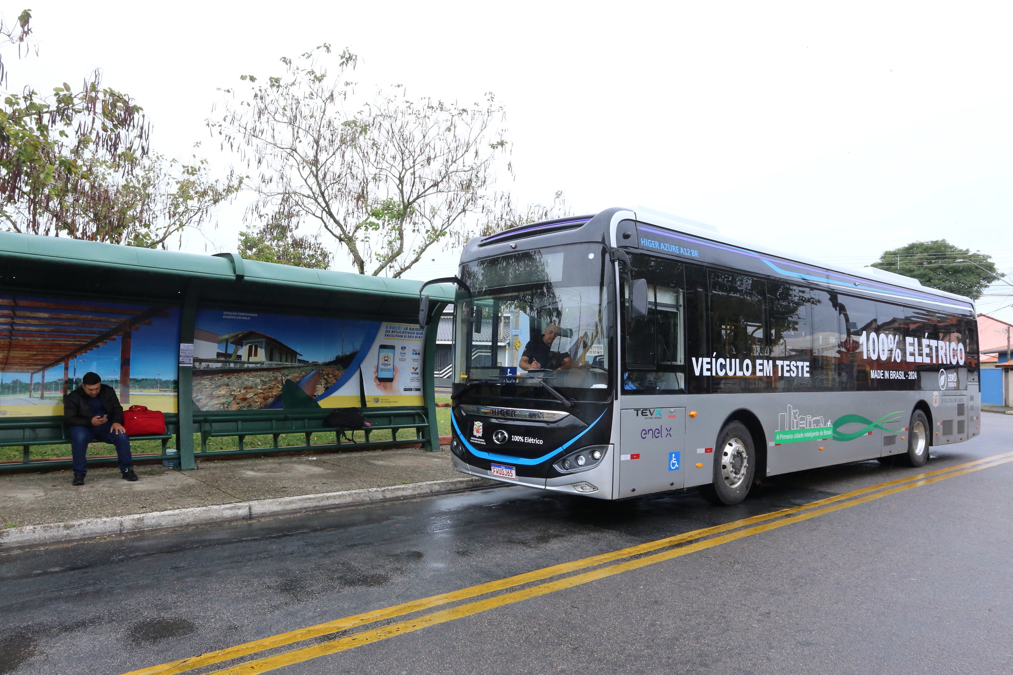 SJC: Começa primeira fase de licitação dos ônibus elétricos