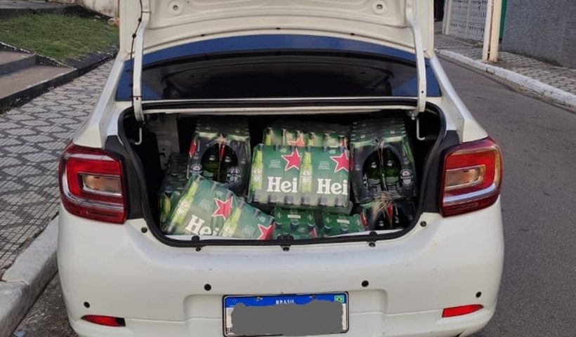 Homem é preso suspeito de furtar garrafas em caminhão de cerveja na Dutra, em Caçapava