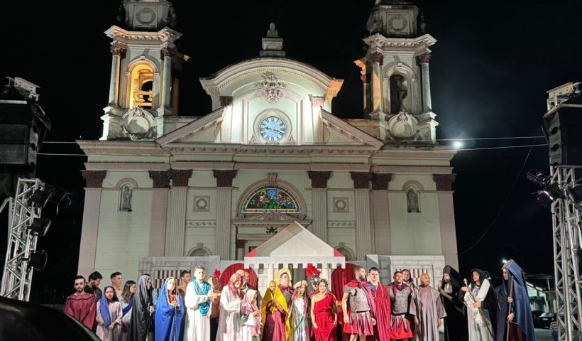 Tremembé apresenta teatro da Paixão de Cristo nesta sexta-feira (18)