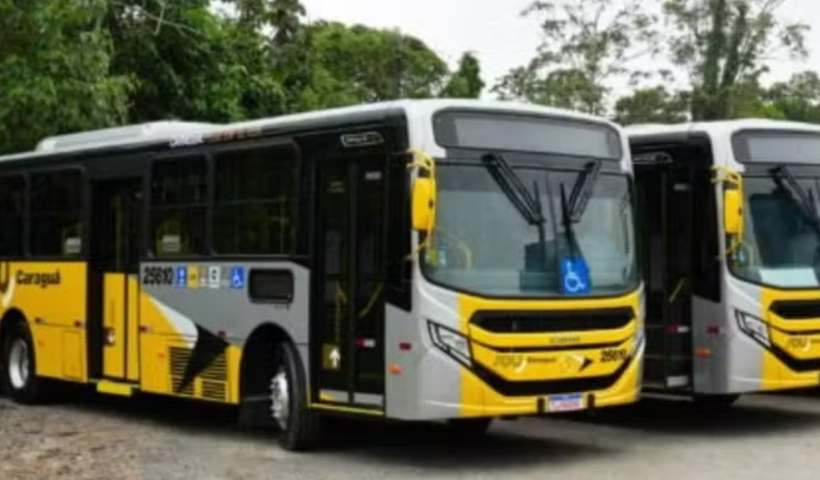 Motorista é preso e demitido após dirigir ônibus bêbado e bater em muro em Caraguá