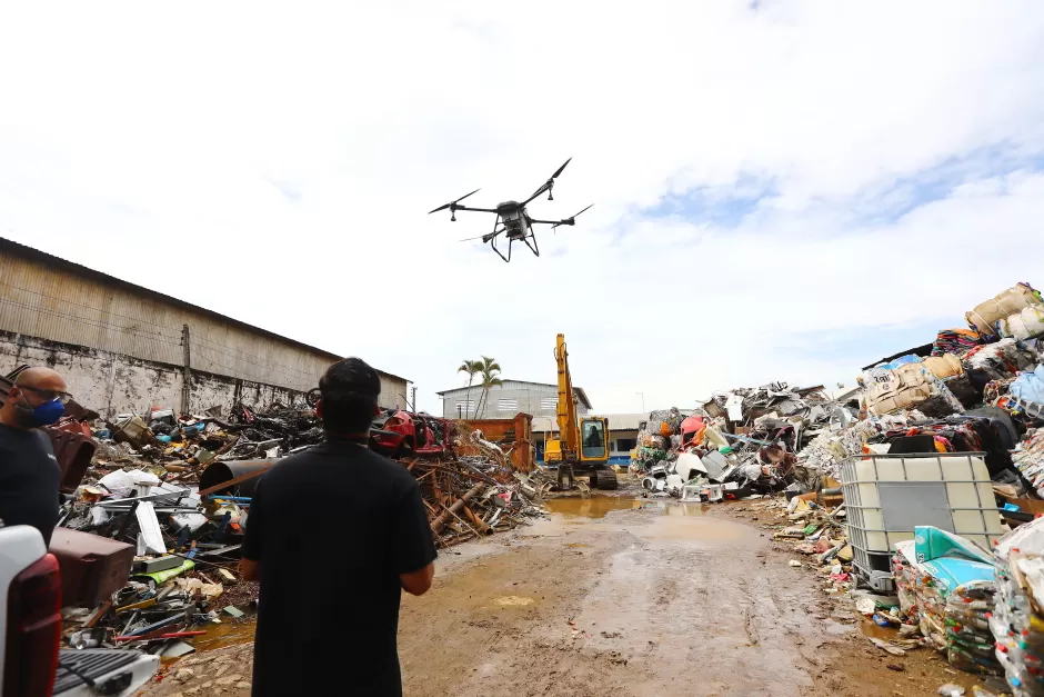 Caçapava aposta no uso de drones no combate à dengue