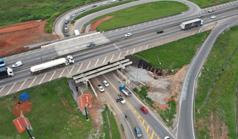 Acesso à Dutra em Jacareí é interditado para realização de obras