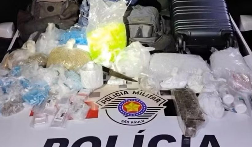 Homem é preso com quase 5 quilos de drogas em Jacareí