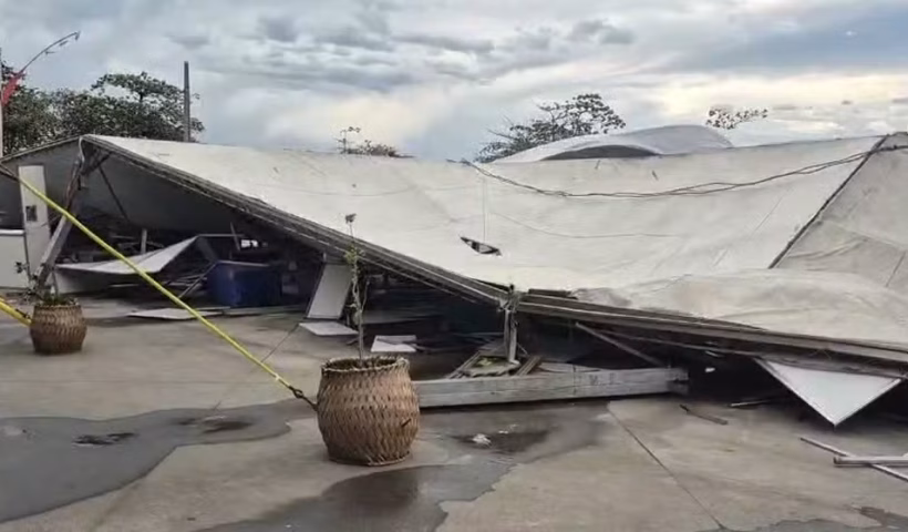 Prefeitura de Caraguá decreta situação de emergência após estragos de segunda-feira