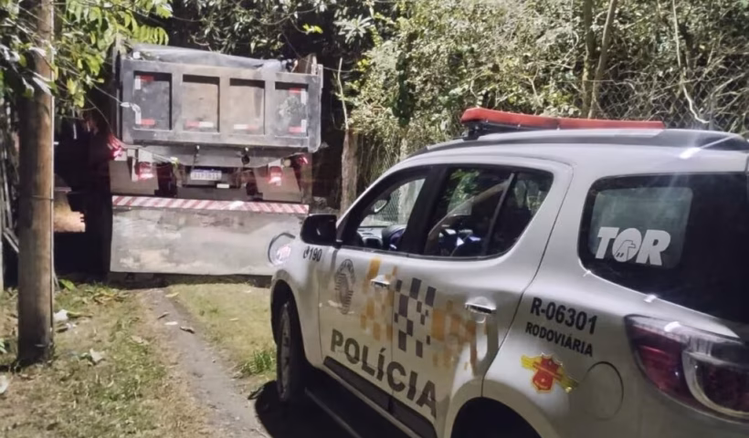 Dupla é presa após furto de 7 mil litros de combustível de dutos da Transpetro em Paraibuna