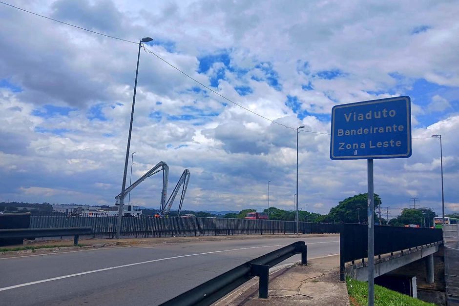 Interdição do Viaduto Bandeirante é suspensa em São José