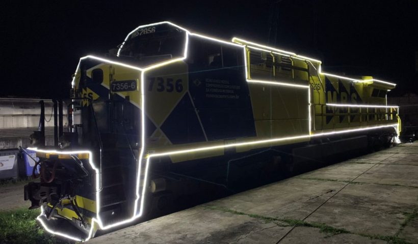‘Trem iluminado’ percorre 12 cidades do Vale do Paraíba a partir de quarta-feira (3)