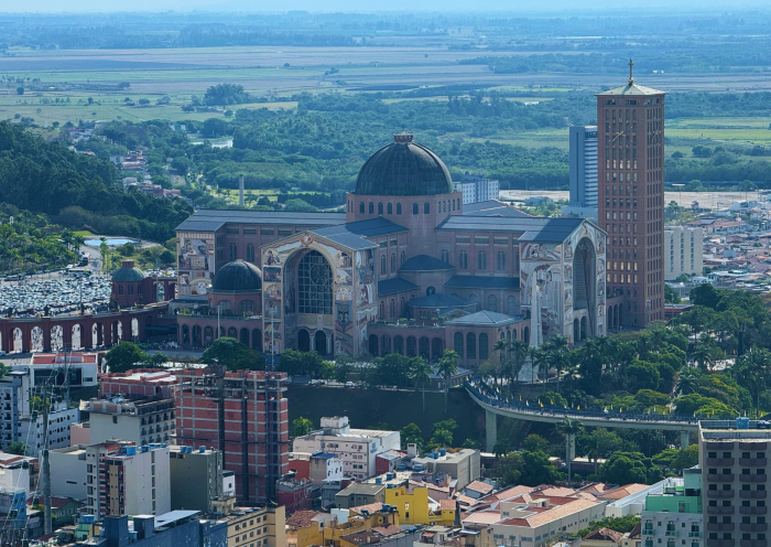 Santuário Nacional de Aparecida bate recorde com 10,5 milhões de fiéis em 2025