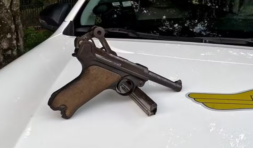 Justiça concede liberdade a homem preso com arma de símbolo nazista em Taubaté
