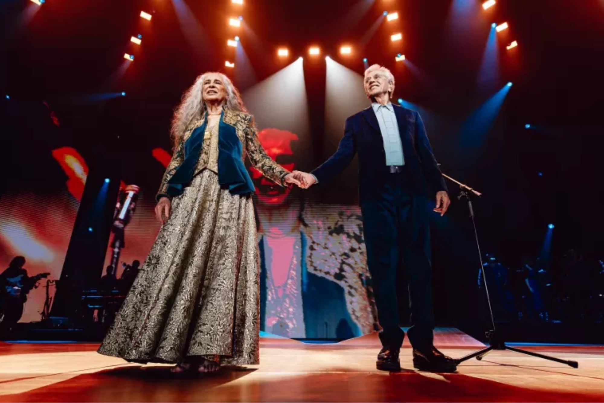 Caetano Veloso e Maria Bethânia vencem o Grammy Awards 2026