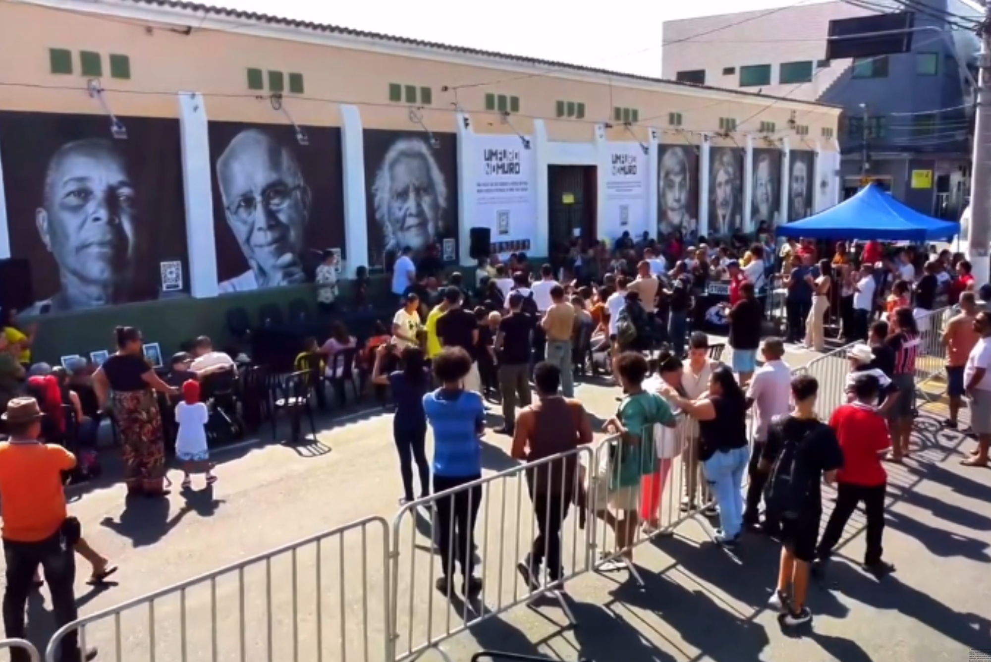 Caçapava inaugura "Um Furo no Muro", a maior exposição de fotos ao ar livre do Vale