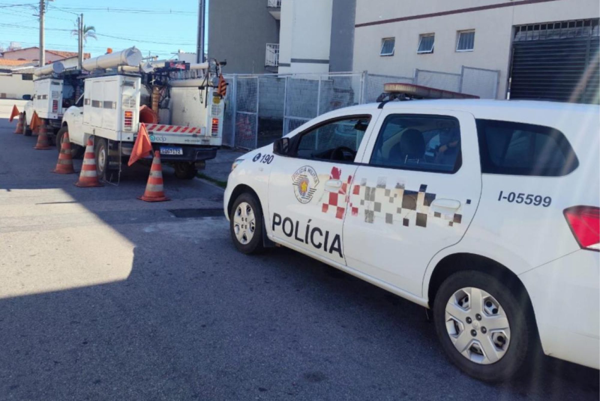 Polícia e EDP flagram furto de energia em mercado de Taubaté; prejuízo passa de R$ 10 mil