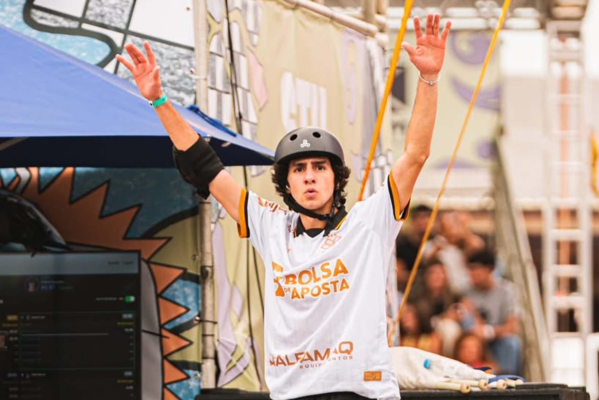 Rafael Tomé, skatista de São José dos Campos, conquista vaga para o World Tour de Roma