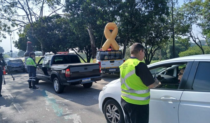 Ações do Maio Amarelo Reduzem Mortes e Multas por Celular em SJC