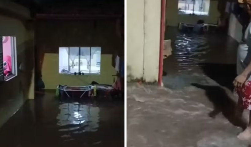 Tubulação da Sabesp Rompe e Alaga Casa no Jardim Baronesa em Taubaté