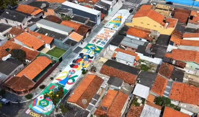 São José dos Campos exige autorização para pintar ruas para Copa; veja as regras