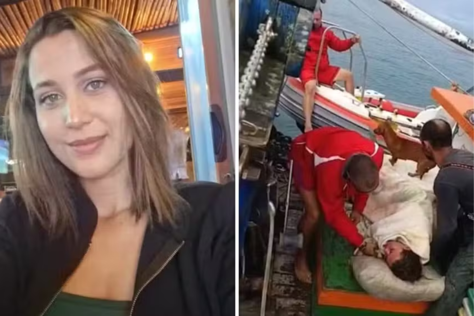 Jovem resgatada após 3 dias à deriva no mar apresenta melhora e deixa UTI em Ilhabela