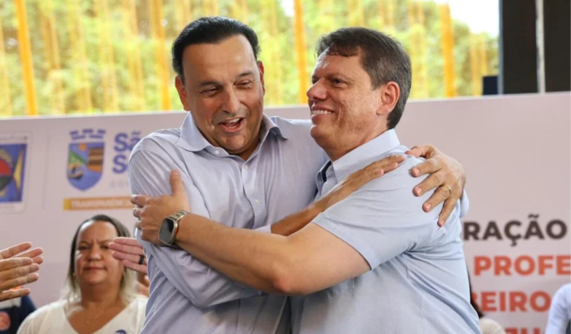 Tarcísio confirma Felício Ramuth como vice e define candidatos ao Senado