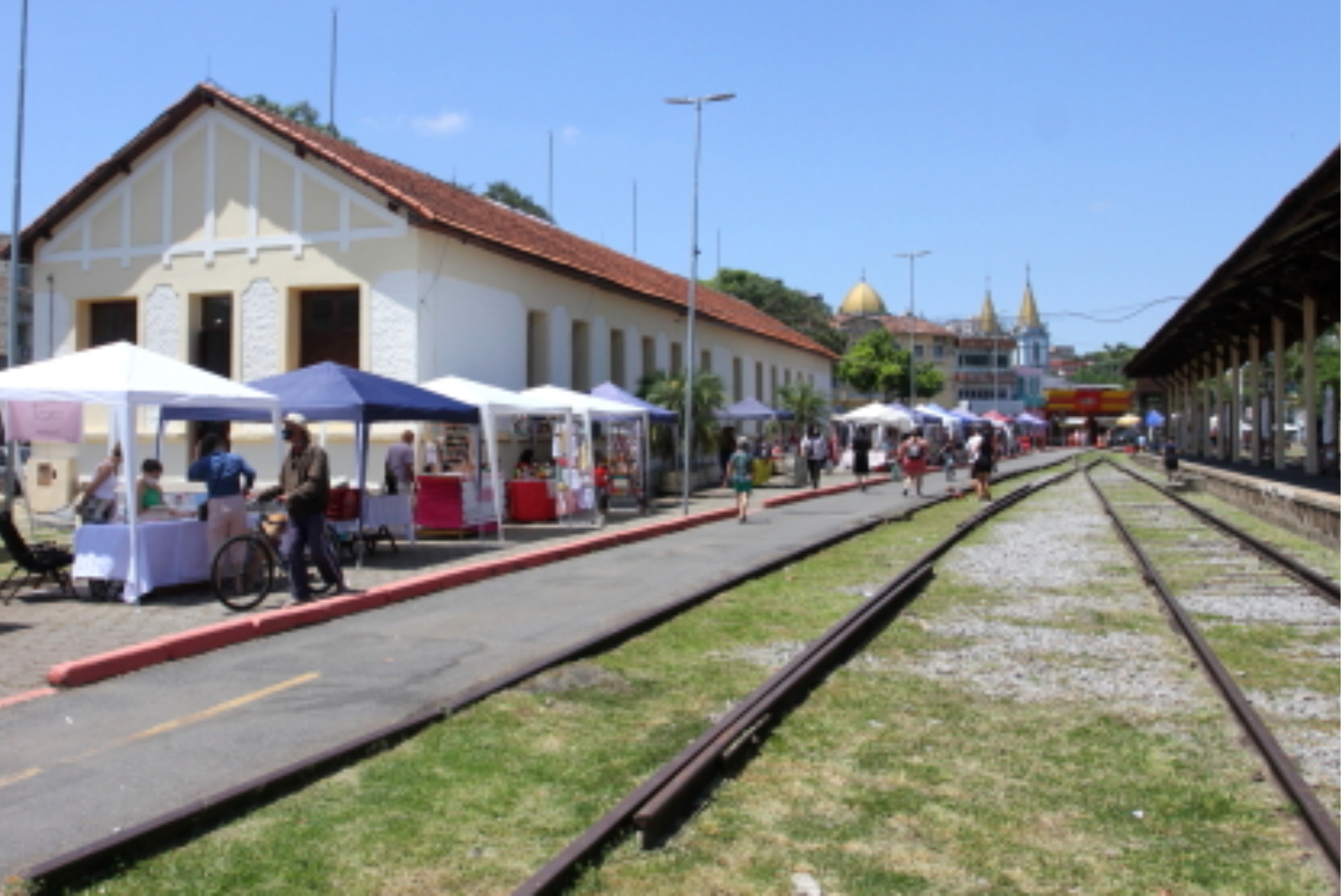 Feira no Pátio dos Trilhos Movimenta o Centro de Jacareí Neste Sábado