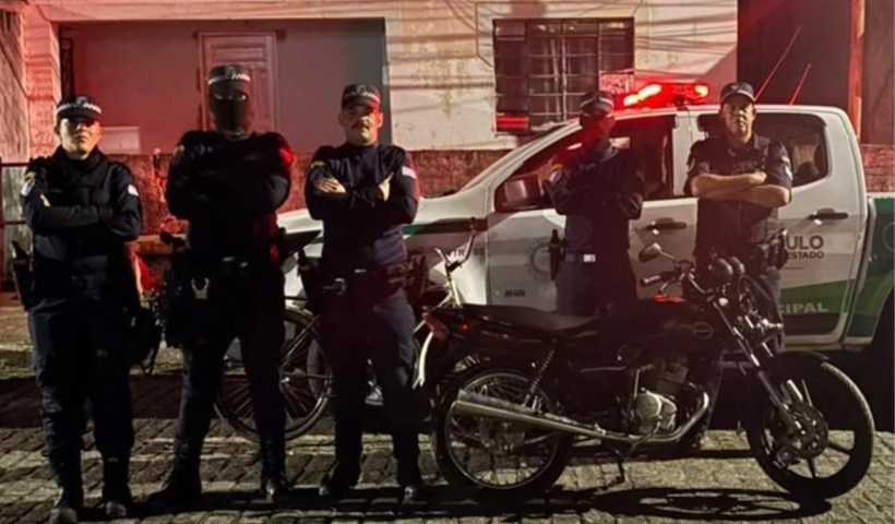Câmeras do COI ajudam GCM a recuperar moto furtada e prender homem em Cruzeiro