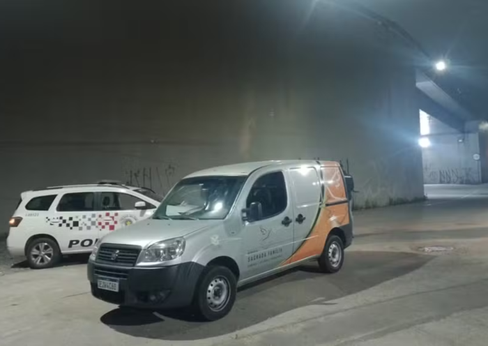 Motociclista Cai do 'Viaduto Torto' em Taubaté
