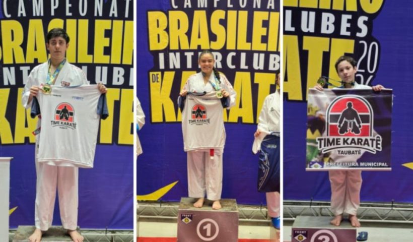 Taubaté terá 3 atletas na final do Brasileiro de Karatê
