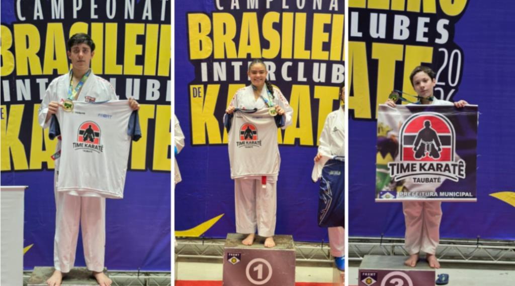 Taubaté terá 3 atletas na final do Brasileiro de Karatê