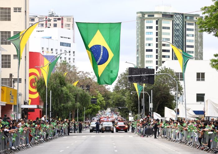 SJC interdita vias para desfile de 7 de setembro