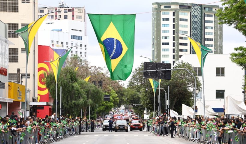 SJC interdita vias para desfile de 7 de setembro