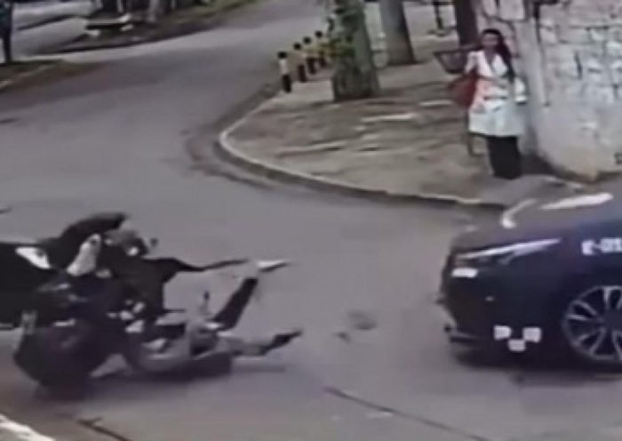 Homem morre em colisão entre GCM e moto em SJC