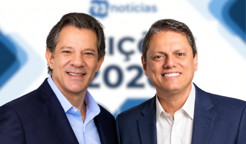 Datafolha SP: Tarcísio tem 50% e Haddad, 30%