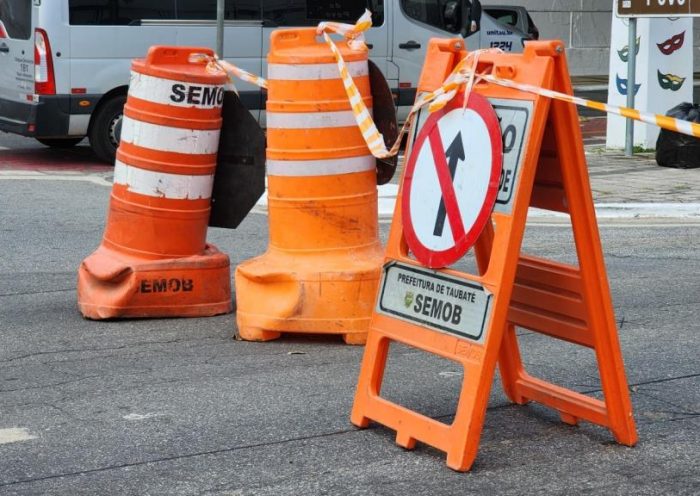 Obras de saneamento alteram trânsito em Taubaté nesta terça e quarta